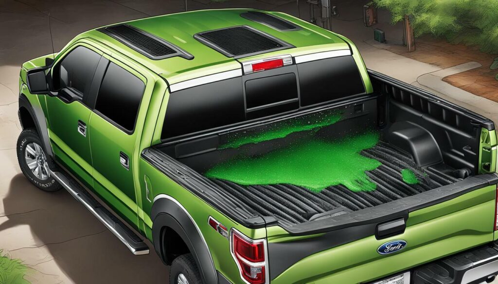 2014 Ford F150 coolant leak